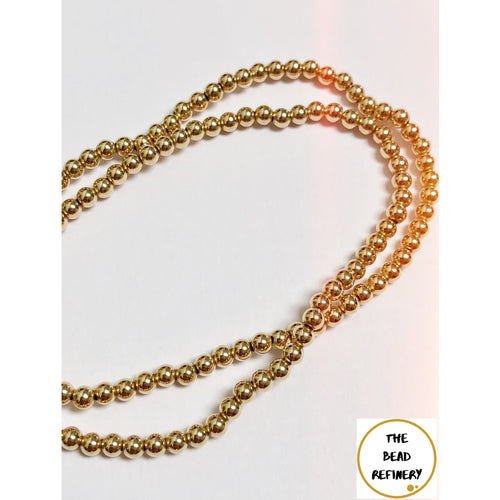 Gold-Filled Bead Bracelet (small)