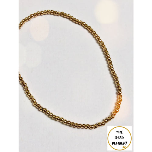 Gold-Filled Bead Bracelet (mini)