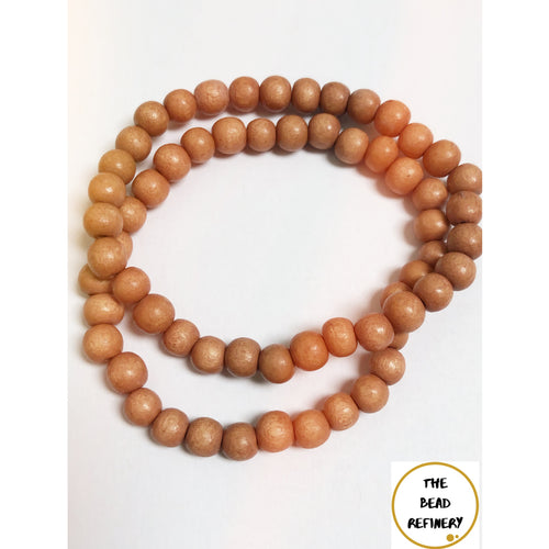 Wooden Bead Bracelet (natural)