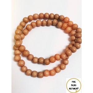 Wooden Bead Bracelet (natural)