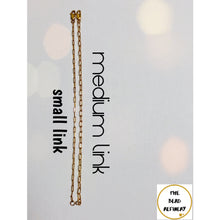 Load image into Gallery viewer, Gold-Filled Link Chain Bracelet (small)