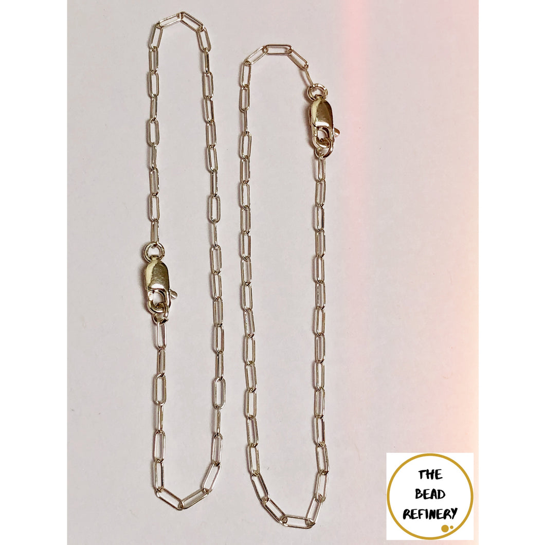 Sterling Silver Link Chain Bracelet (small)