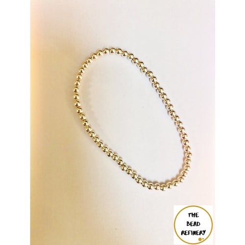 Sterling Silver Bead Bracelet (small)
