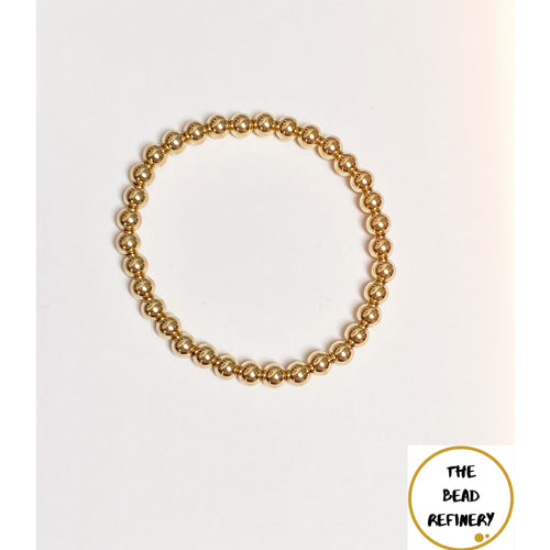 Gold-Filled Bead Bracelet (large)