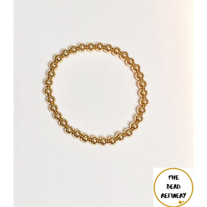 Gold-Filled Bead Bracelet (large)