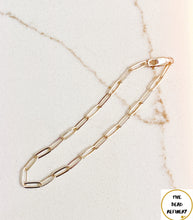Load image into Gallery viewer, Sterling Silver Link Chain Bracelet (large)