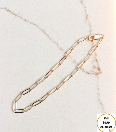 Sterling Silver Link Chain Bracelet (large)