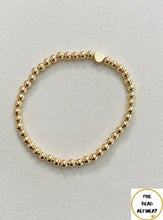 Load image into Gallery viewer, **JUST ADDED** Gold-Filled Bead Bracelet with Heart Bead