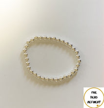 Load image into Gallery viewer, Sterling Silver Bead Bracelet (Large)