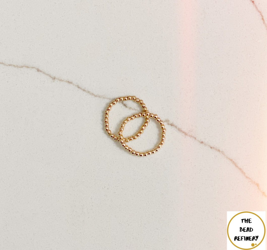 Gold-Filled Bead Ring (mini)